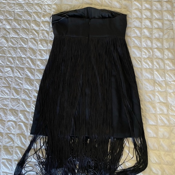 Ramy Brook Rikki black tassel flapper midi dress - Picture 10 of 12